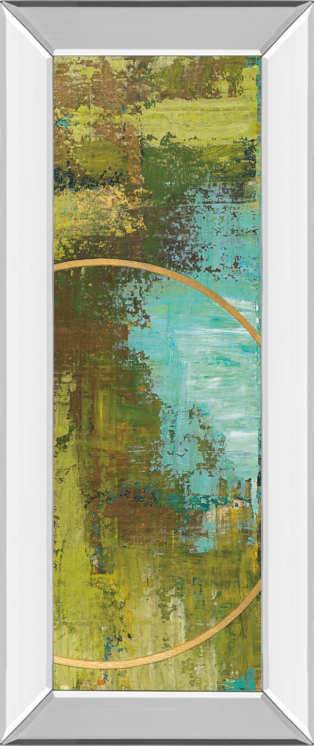 Mirrored Frame Aller Chartreuse By Patrick St. Germain 18X42 Mirror Frame Print