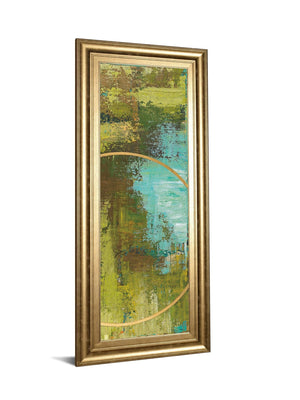 Aller Chartreuse By Patrick St. Germain 18X42 Framed Print