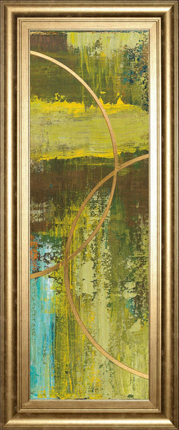 Aller Chartreuse By Patrick St. Germain 18X42 Framed Print