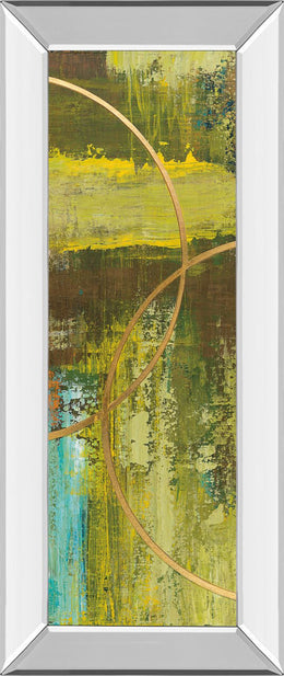 Mirrored Frame Aller Chartreuse By Patrick St. Germain 18X42 Mirror Frame Print