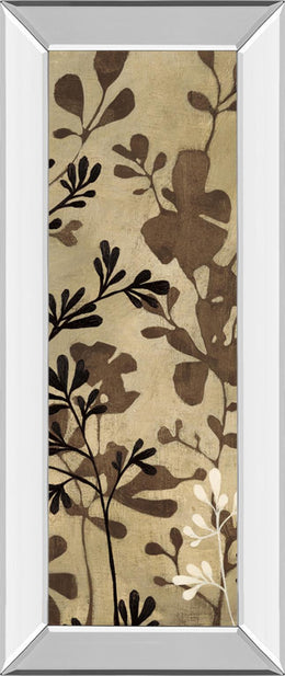 Mirrored Frame Espresso By Maja 18X42 Mirror Frame Print