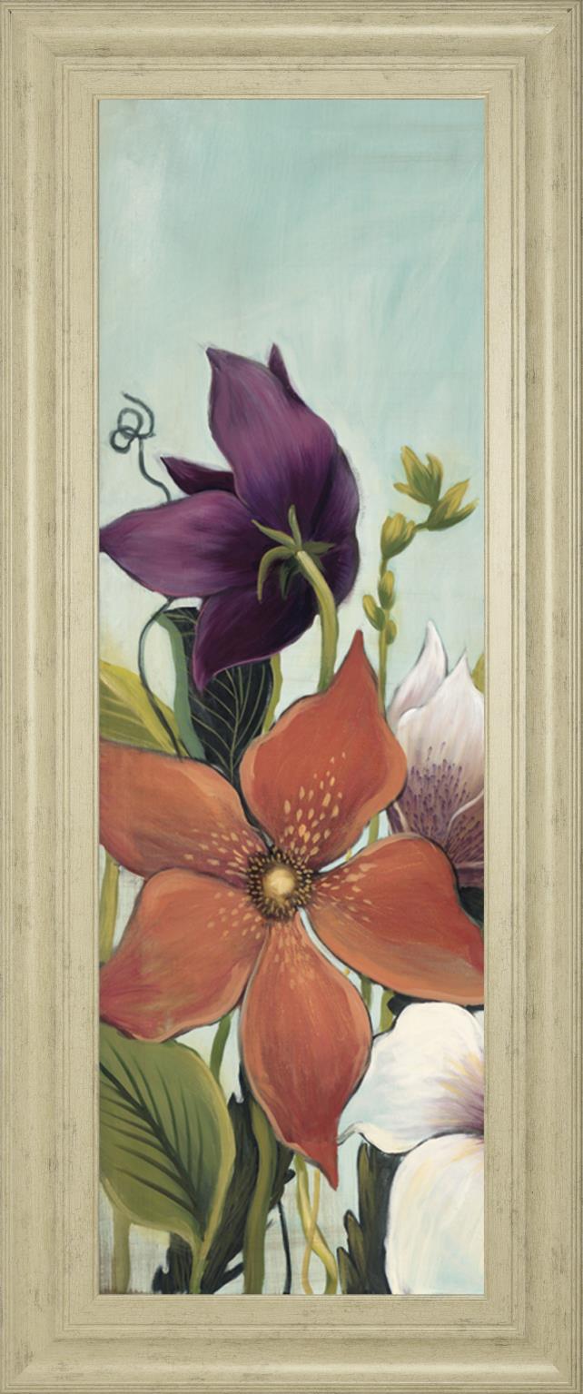 Efflorescence By Maja 18X42 Framed Print