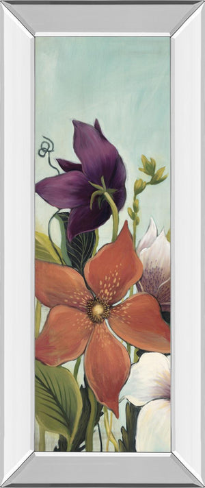 Mirrored Frame Efflorescence By Maja 18X42 Mirror Frame Print