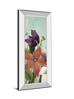 Mirrored Frame Efflorescence By Maja 18X42 Mirror Frame Print