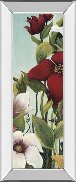 Mirrored Frame Efflorescence By Maja 18X42 Mirror Frame Print