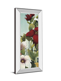 Mirrored Frame Efflorescence By Maja 18X42 Mirror Frame Print