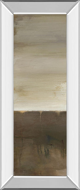 Mirrored Frame September Fog Descending By Heather Ross 18X42 Mirror Frame Print