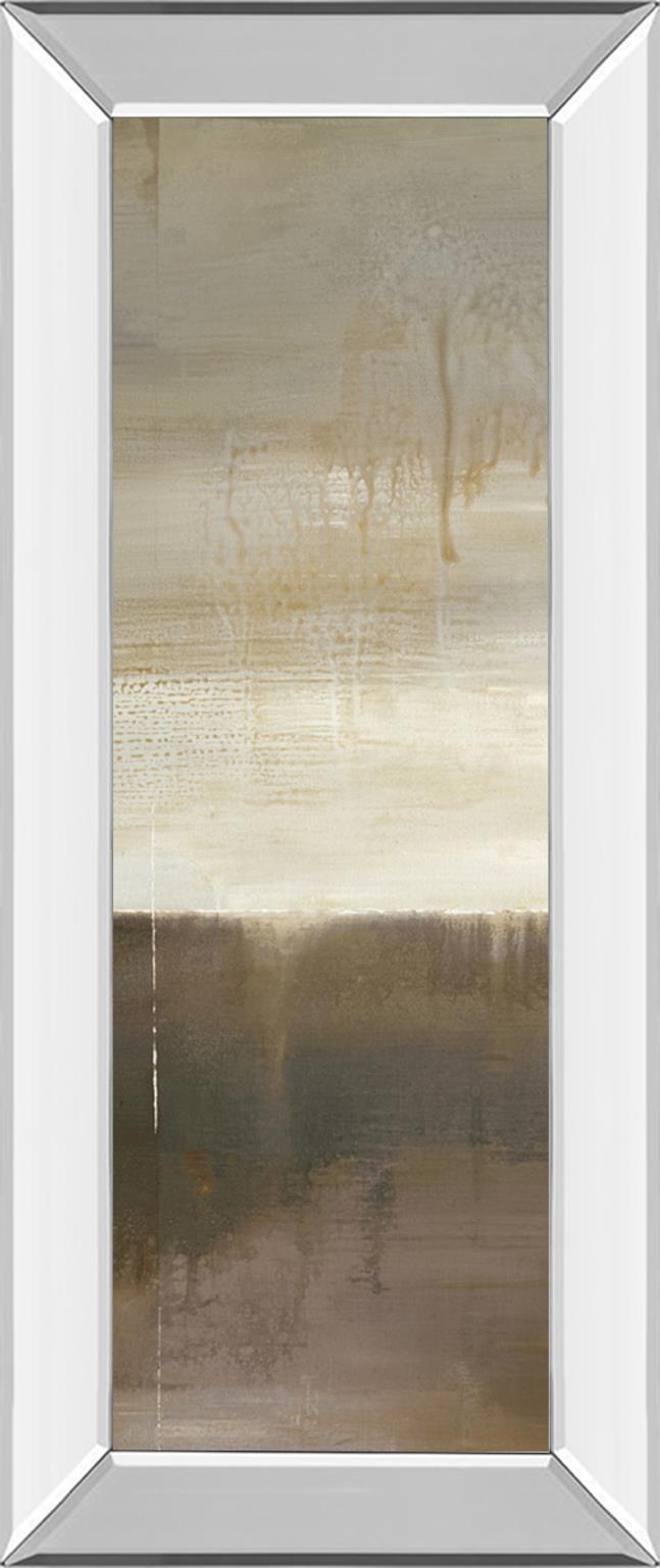 Mirrored Frame September Fog Descending By Heather Ross 18X42 Mirror Frame Print