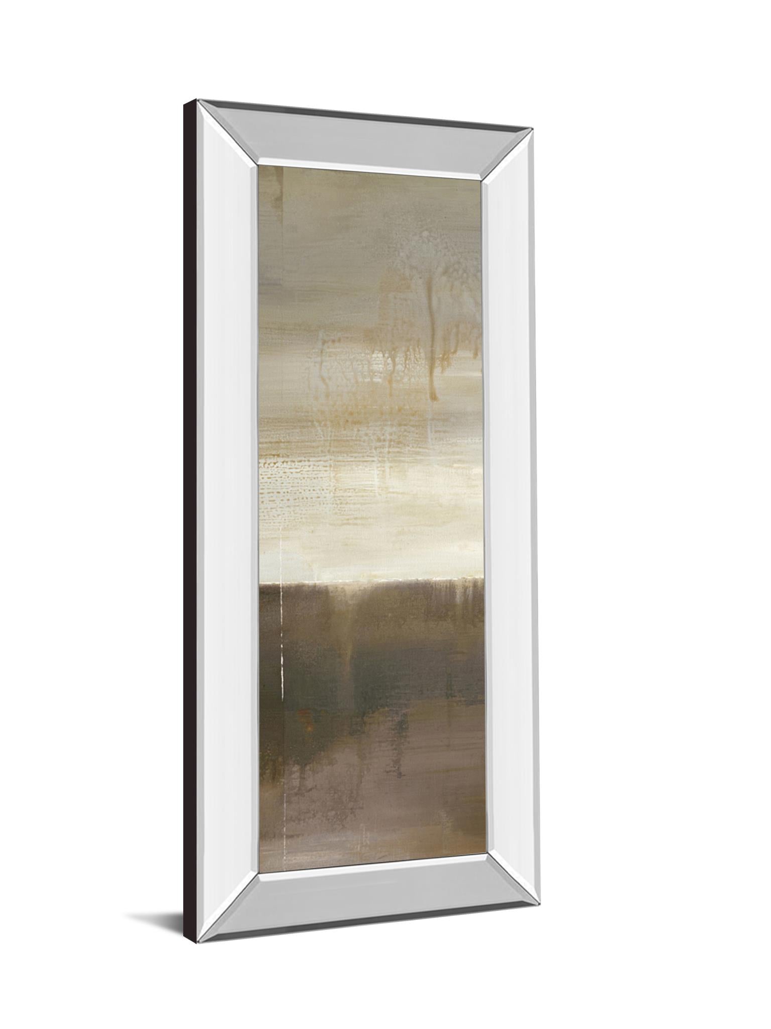 Mirrored Frame September Fog Descending By Heather Ross 18X42 Mirror Frame Print