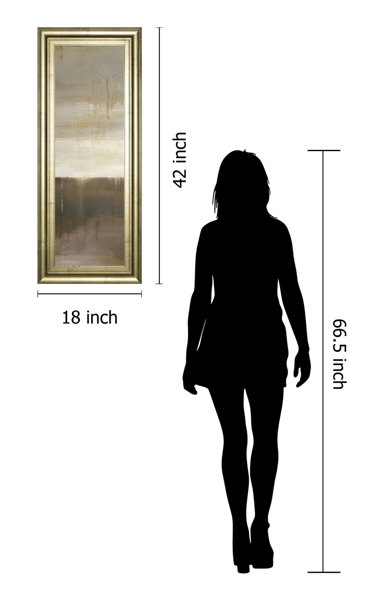 September Fog Descending By Heather Ross 18X42 Framed Print