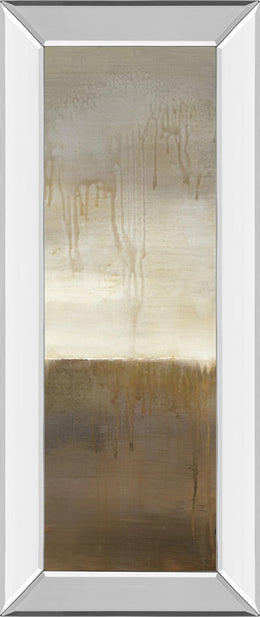 Mirrored Frame September Fog Descending By Heather Ross 18X42 Mirror Frame Print
