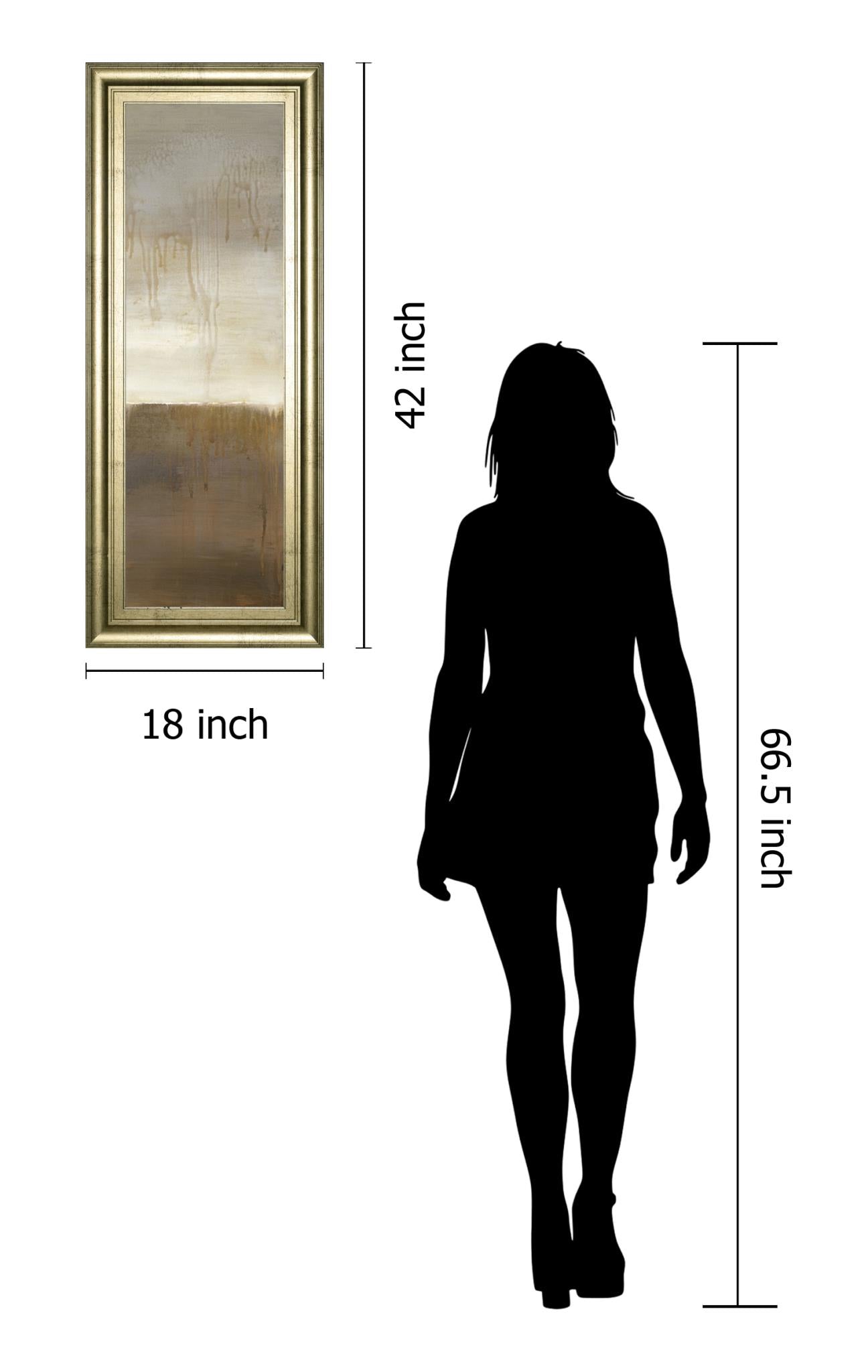 September Fog Descending By Heather Ross 18X42 Framed Print