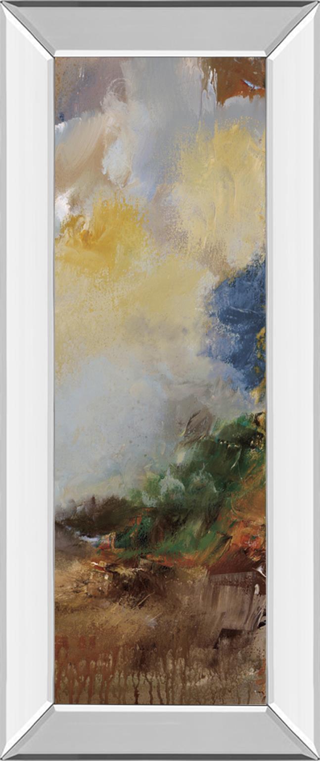 Mirrored Frame Haven By Cat Tesla 18X42 Mirror Frame Print