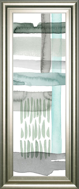 Cross Stitch Panel Ii By Grace Popp 18X42 Framed Print