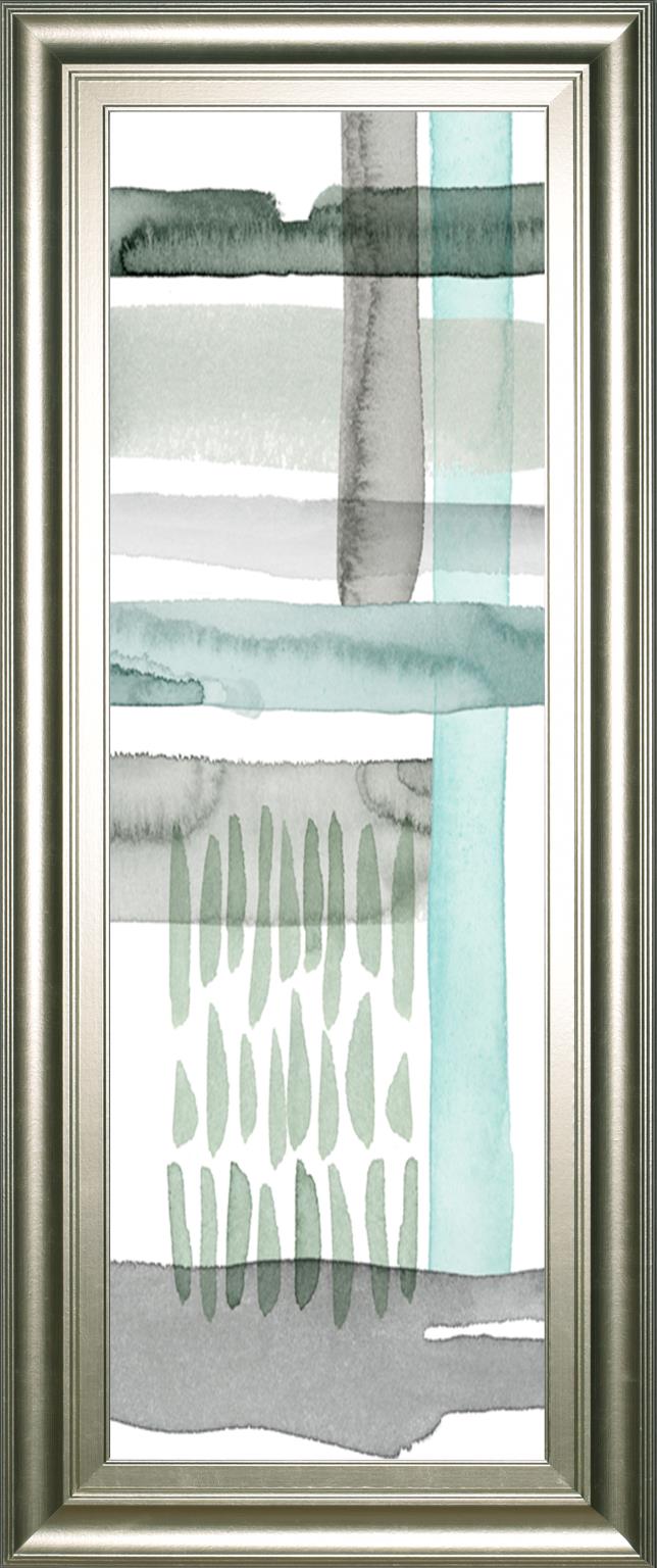 Cross Stitch Panel Ii By Grace Popp 18X42 Framed Print