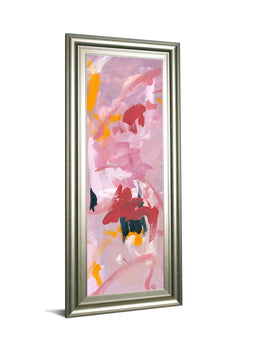Composition 1A By Melissa Wang 18X42 Framed Print