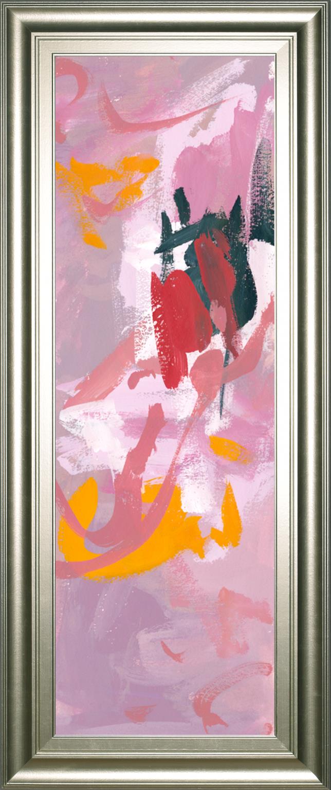 Composition 1B By Melissa Wang 18X42 Framed Print