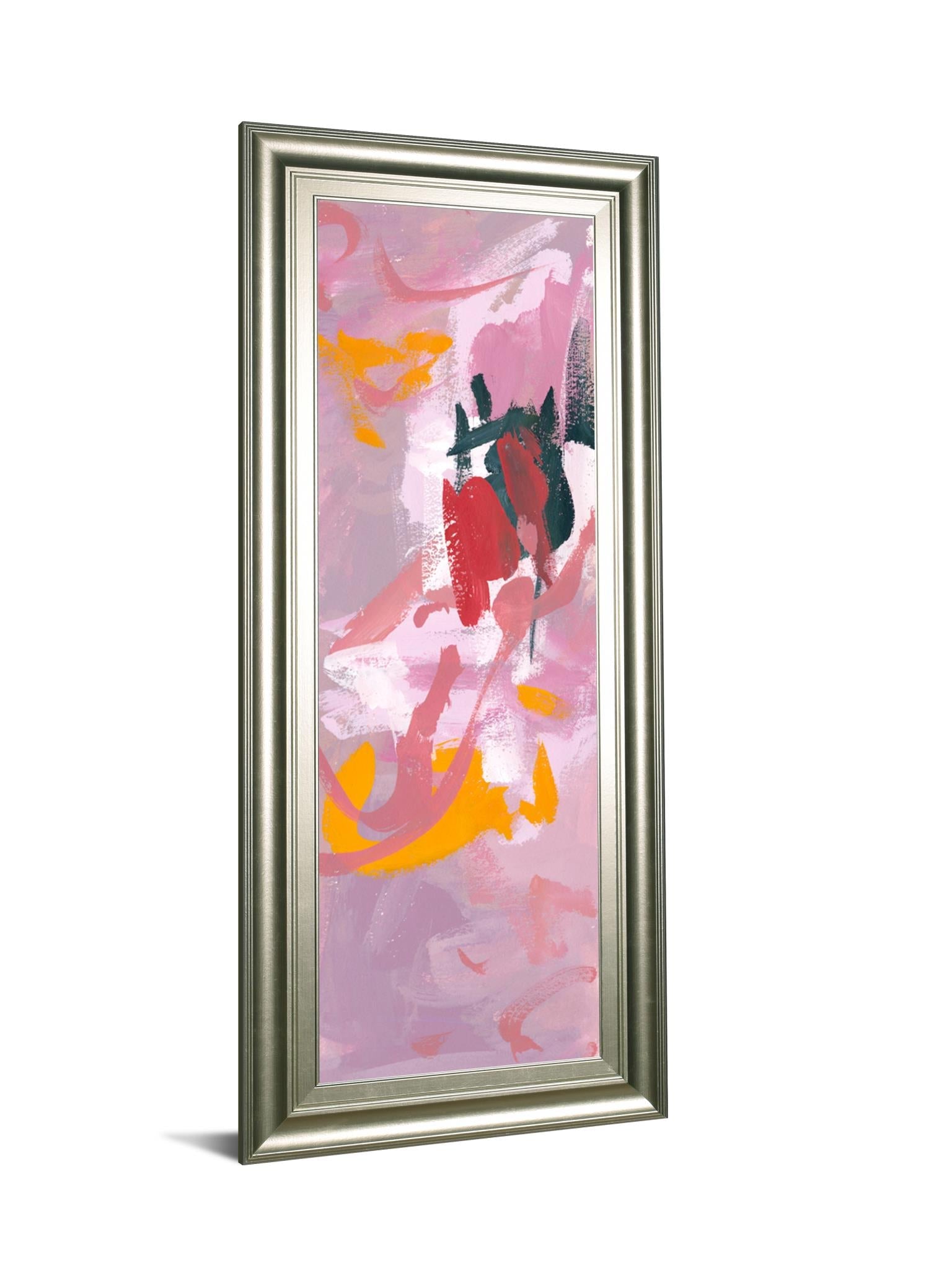 Composition 1B By Melissa Wang 18X42 Framed Print