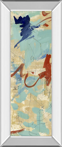 Mirrored Frame Composition 4B By Melissa Wang 18X42 Mirror Frame Print