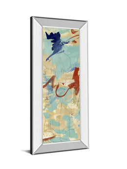 Mirrored Frame Composition 4B By Melissa Wang 18X42 Mirror Frame Print