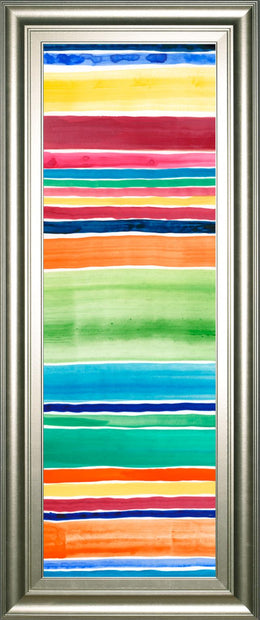 Cabana Panel I By Regina Moore 18X42 Framed Print