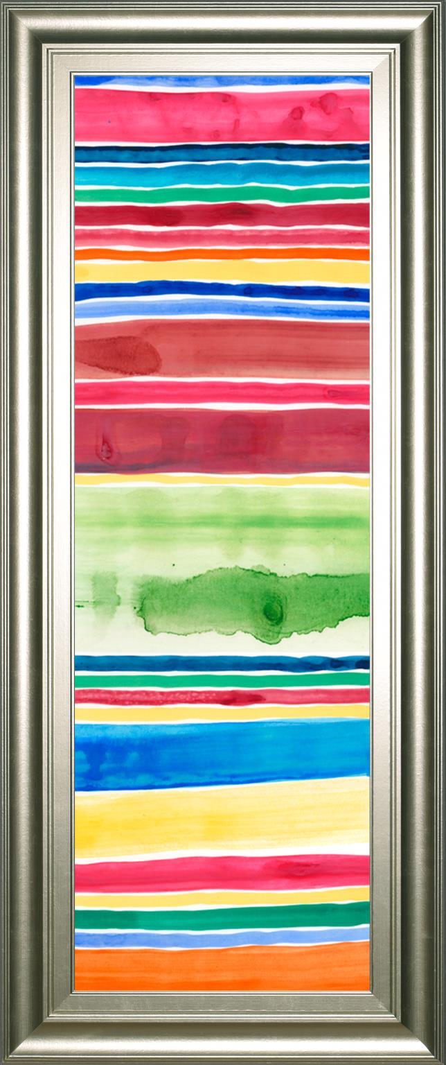 Cabana Panel Ii By Regina Moore 18X42 Framed Print