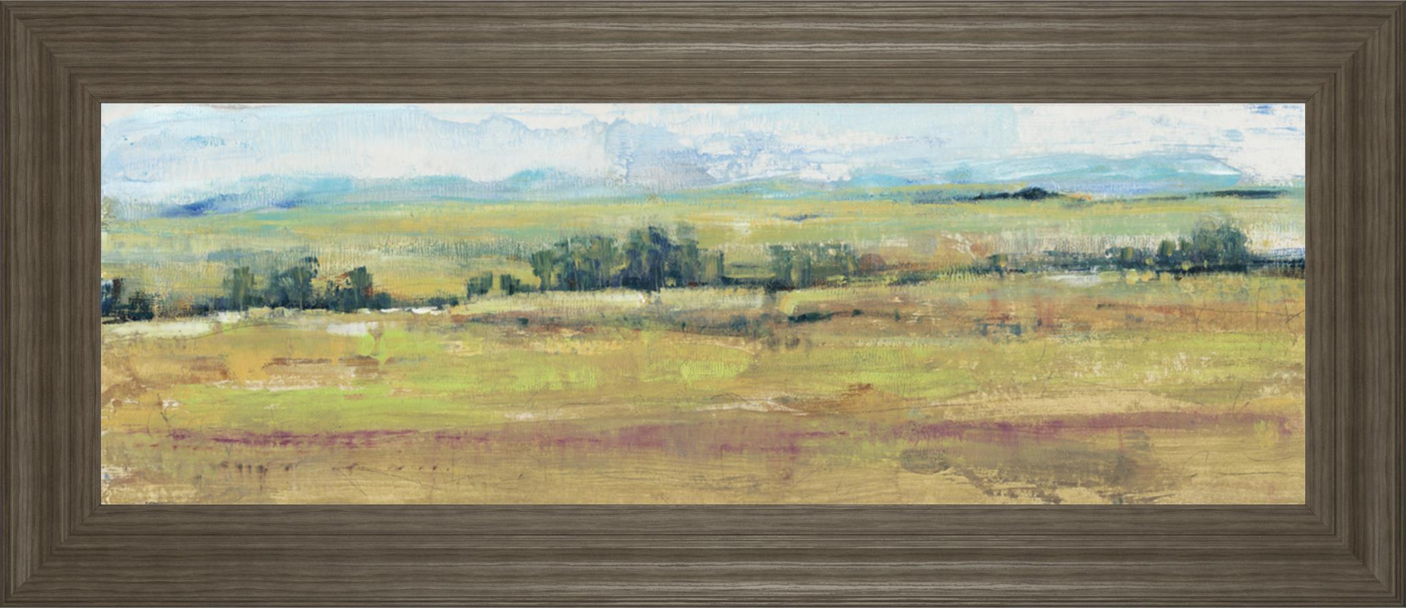 Distant Treeline Panel Ii By Tim Otoole 18X42 Framed Print