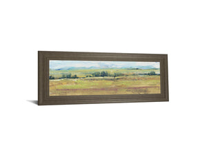 Distant Treeline Panel Ii By Tim Otoole 18X42 Framed Print