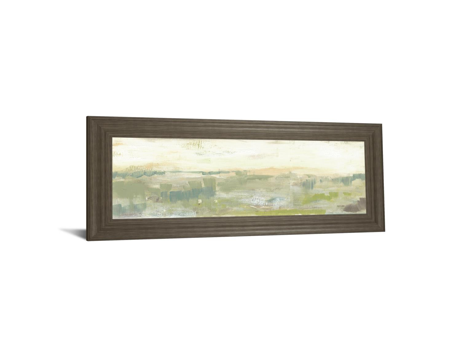 Greenery Horizon Line Ii By Jennifer Goldberger 18X42 Framed Print