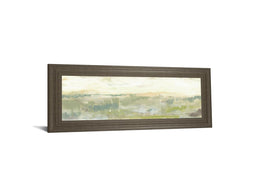 Greenery Horizon Line Ii By Jennifer Goldberger 18X42 Framed Print