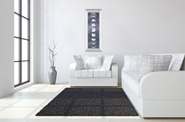 Mirrored Frame Moon Chart Ii By Naomi Mccavitt 18X42 Mirror Frame Print