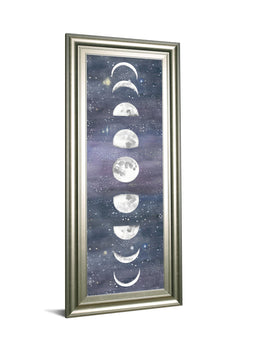 Moon Chart Ii By Naomi Mccavitt 18X42 Framed Print
