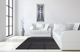 Moon Chart Ii By Naomi Mccavitt 18X42 Framed Print