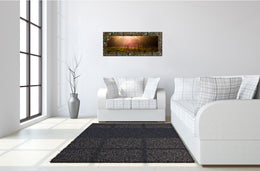 Morning Haze By Joe Reynolds ***Monl*** 18X42 Framed Print