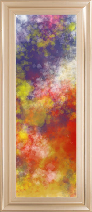 Vapor I. A By Jason Johnson 18X42 Framed Print