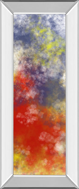 Mirrored Frame Vapor I. B By Jason Johnson 18X42 Mirror Frame Print