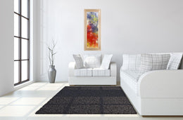 Vapor I. B By Jason Johnson 18X42 Framed Print