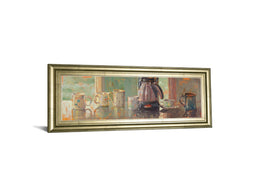 Gathering I By Lorraine Vail 18X42 Framed Print