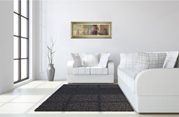 Gathering I By Lorraine Vail 18X42 Framed Print