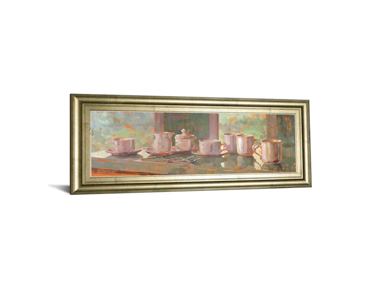 Gathering Ii By Lorraine Vail 18X42 Framed Print