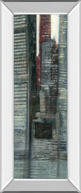 Mirrored Frame Urban Landscape Vi By Norman Wyatt 18X42 Mirror Frame Print