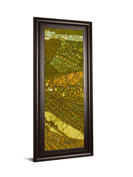 Vineyard Batik Ii By Andrea Davis 18X42 Framed Print
