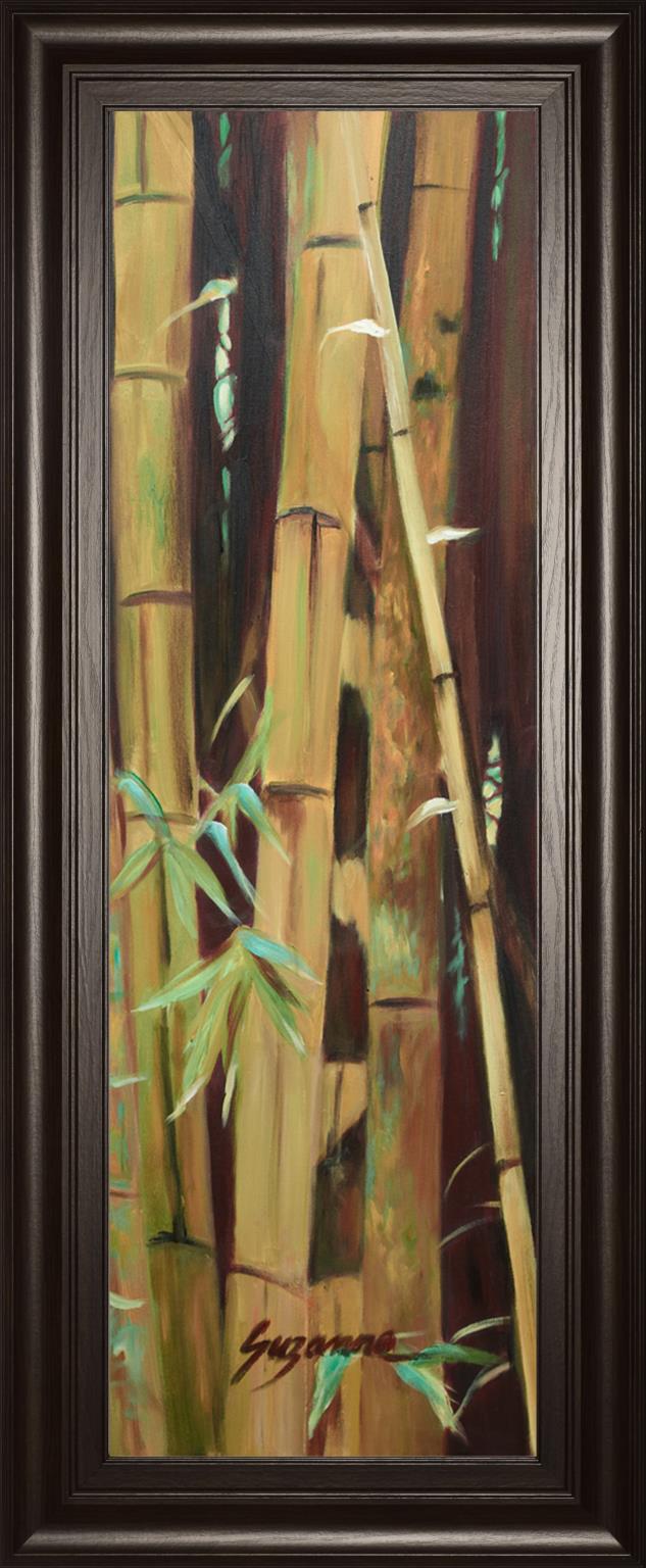 Bamboo Finale Ii By Suzanne Wilkins 18X42 Framed Print