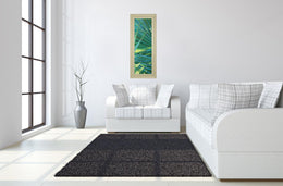 Fan Palm Ii By Suzanne Wilkins 18X42 Framed Print