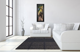 Wild Palm I By Suzanne Wilkins 18X42 Framed Print