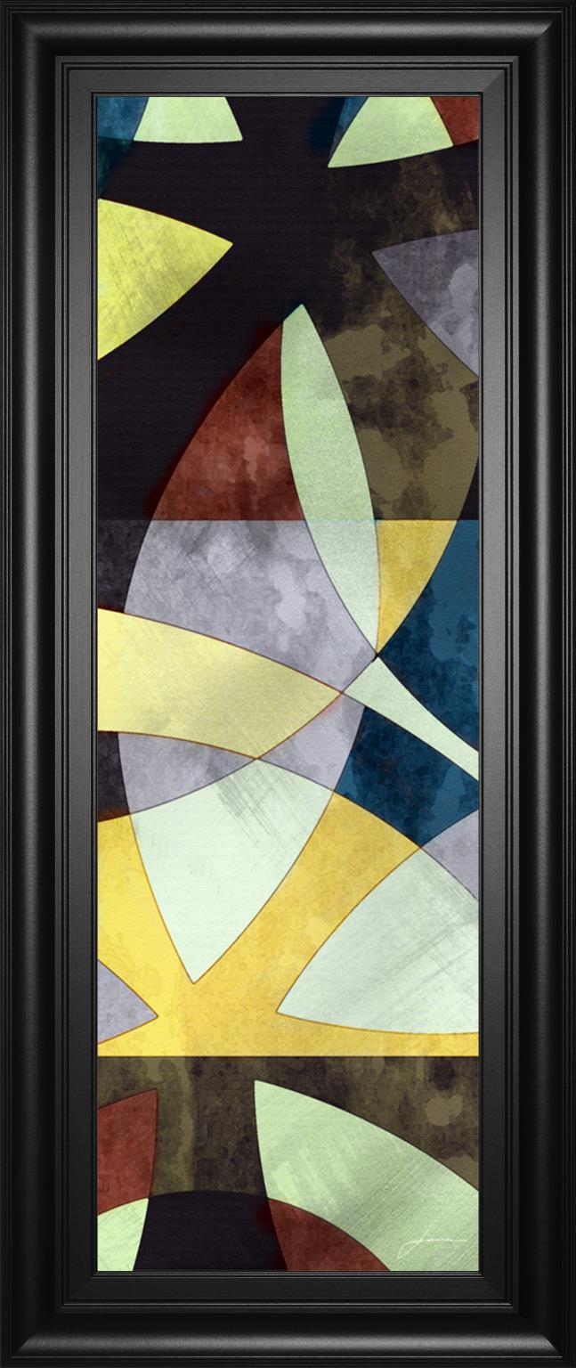 Elliptic Path I By James Burghardt 18X42 Framed Print