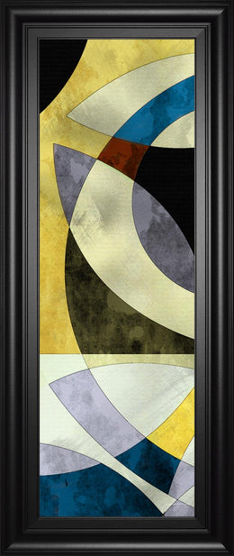 Elliptic Path Iii By James Burghardt 18X42 Framed Print
