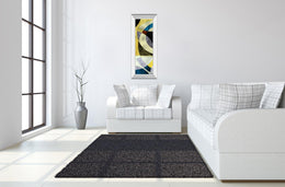 Mirrored Frame Elliptic Path Iii By James Burghardt 18X42 Mirror Frame Print