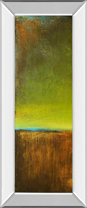 Mirrored Frame Antigua Bay I By Erin Ashley 18X42 Mirror Frame Print