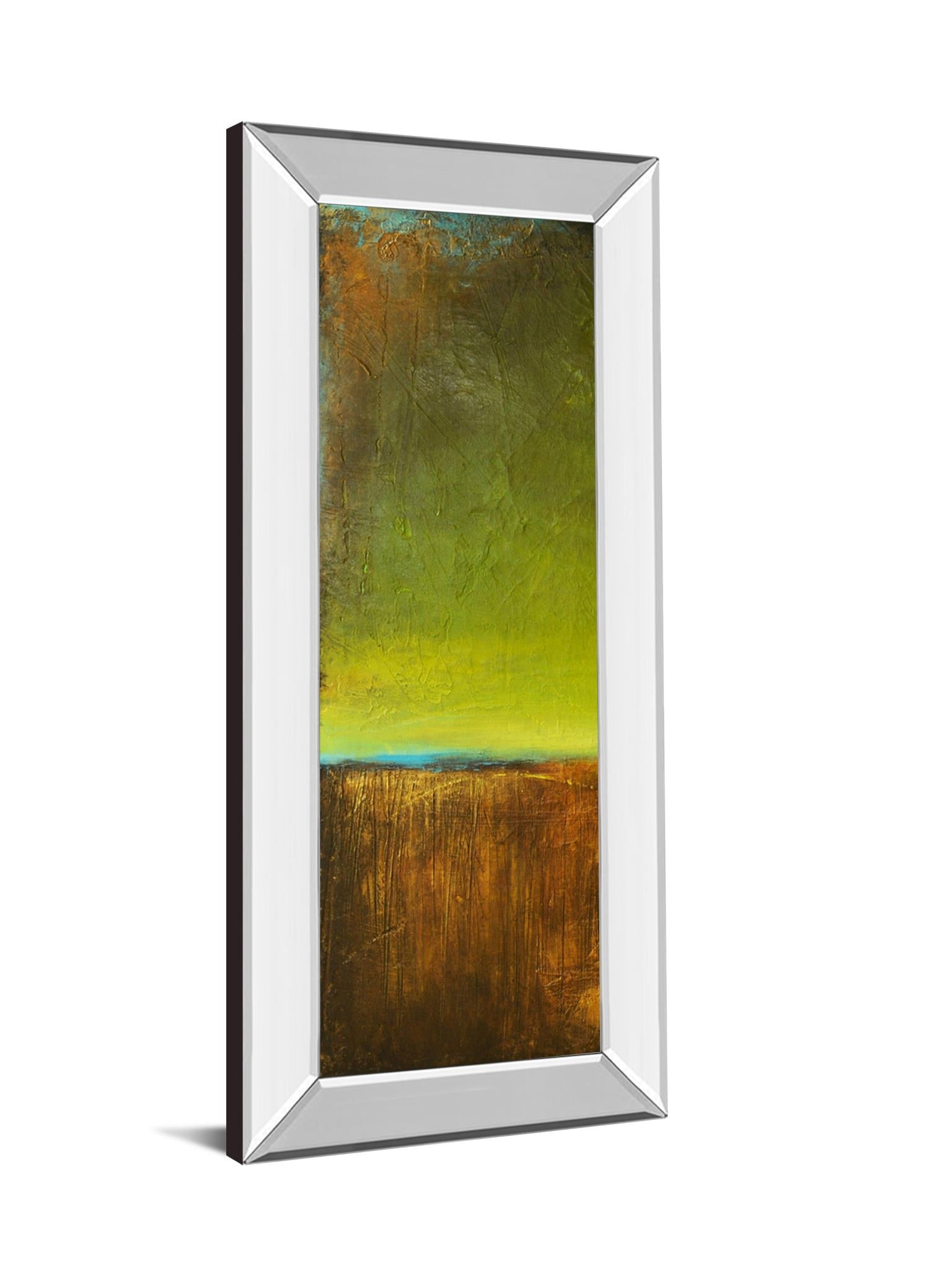 Mirrored Frame Antigua Bay I By Erin Ashley 18X42 Mirror Frame Print